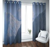 Surrealismo Cucina Tende Oscuranti La Chiave di Vetro Famoso Dipinto Stampe Oscurante Dreapes Decor Grommet Top Termico Isolato Extra Largo W140xL230cm 2 pannelli