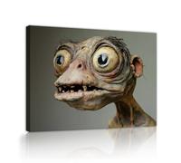 Surrealismo Horror Tema Tela Arte Parete Insolite Strane Creature Arte Parete Stampa Fotografica Per Soggiorno Camera Da Letto Camera Da Letto Adolescente Facile da Appendere 38x50cm Innerframe