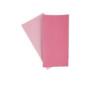 Surriba 2 toppe in pelle rosa, autoadesive, 10 x 20 cm, in finta pelle