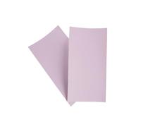 Surriba 2 toppe in pelle viola, autoadesive, 10 x 20 cm, in finta pelle