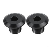 Surron Light Bee - Dadi di bloccaggio per asse anteriore della ruota anteriore in lega di alluminio 6061, lavorati a CNC, componenti di ricambio per bici da cross, componenti di precisione, set di 2