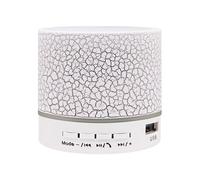 Surround Sound Speakers, LED Light Subwoofer, Stereo Audio System, Plug-In Power Design, Deep Bass Output, Colorful Lighting Effects, Home, Party, 2.36x2.36x2.24 inches