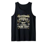 Surströmming Challenge Viking Sushi Pesce Fuoco Canotta