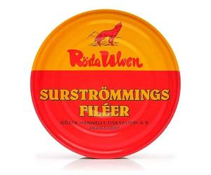 Surströmming FILETTI | Röda Ulven 300g/400g Lattina (filetti di aringa fermentati) | Sfida Surströmming | Pesce dalla Svezia