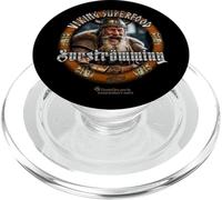 Surströmming Superfood Ridere vichingo Surströmming PopSockets PopGrip per MagSafe