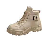 Surttan Scarponcini da Donna da Neve Stivali Neve con Caldo Foderato Scarpe da Trekking Boots Donna Sci Morbidi all'Aperto Scarponi Antiscivolo Platform Inverno Stivaletti Dopo Sci Offerta Comode