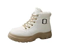 Surttan Scarponcini da Donna da Neve Stivali Neve con Caldo Foderato Scarpe da Trekking Boots Donna Sci Morbidi all'Aperto Scarponi Antiscivolo Platform Inverno Stivaletti Dopo Sci Offerta Comode