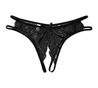 Surttan Slip Sexy Donna Hot Trasparente Confortevole Slip Brasiliana Bikini Donna Intima Elasticizzato Mutande Lingerie Babydoll Aperto Perizoma Hipster Morbide Mutandine per La Notte di Nozze
