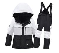 Surttan Tute Da Sci Bambine E Ragazze Tuta Da Sci Per Bambino Unisex Completo Sci Bambino Set Da Sci Snowsuit Bambini Invernale Antivento E Impermeabile Tute Completo Da Neve Calda Completi