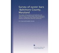 Survey of oyster bars, Baltimore County, Maryland