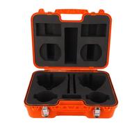 Surveying Equipment Case | Large Capacity PP Total Station Box with Double Lock | Portable Storage for Theodolite/Level/Prism | Lightweight Fieldwork Case