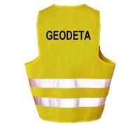 SURVEYOR - WORKING gilet riflettente di segnalazione con stampa