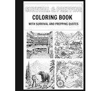 Survival and Prepping Coloring Book: With Leadership and Development Quotes