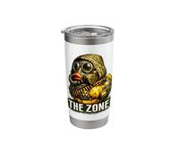 Survival Duck Maschera antigas Graphic Post Apocalyptic Gaming Bicchiere termico in acciaio inox doppia parete