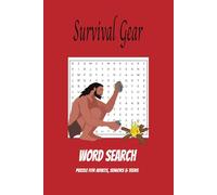 Survival Gear: 50+ Puzzles to Sharpen Your Outdoor Skills | 6×9 Inches, 110 Pages - Perfect for Gifts, Holidays & Free Time Fun!