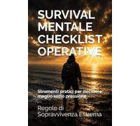 SURVIVAL MENTALE: CHECKLIST OPERATIVE: Strumenti pratici per decidere meglio sotto pressione