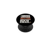 Survived Another Meeting Could've Been Email PopSockets PopGrip Adesivo