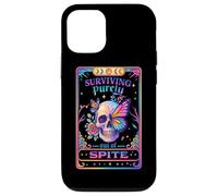 Surviving Out Of Spite Skull Design Custodia per iPhone 12/12 Pro
