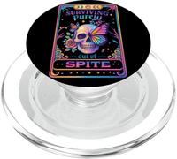 Surviving Out Of Spite Skull Design PopSockets PopGrip per MagSafe