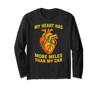 Survivor alla chirurgia cardiaca più miglia della mia Auto Cool Get Well Maglia a Manica