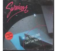 SURVIVOR (AOR GROUP) - IS THIS LOVE 7" (VINYL 45) GERMAN SCOTTI BROTHERS 1986