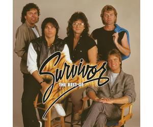 Survivor - The Best Of Survivor Black & Blue Swirl Poster