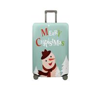 Surwin 3D Elastica Proteggi Valigia Suitcase Luggage Cover Lavabile Buon Natale Coperchio di Protezione Antipolvere Copertura Viaggio Proteggi Bagagli Coprire (modello 7,XL (30-32 pollici))