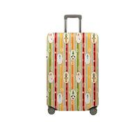 Surwin 3D Elastica Proteggi Valigia Suitcase Luggage Cover Lavabile Buon Natale Coperchio di Protezione Antipolvere Copertura Viaggio Proteggi Bagagli Coprire (Stile 5,S (18-20 pollici))