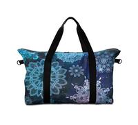 Surwin Borsa da Viaggio, Style Mandala Stampa 3D Bagaglio a Mano Borsone da Viaggio 25L con Tracolla Rimovibile Borsa da Weekend Borsone da Palestra Borsa per Ospedale (Interstellaire)