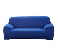 Surwin Copridivano Elasticizzato 1 2 3 4 Posti, Moda Stampa Elastico Universale Copridivani con Braccioli Fodera per Divano Antiscivolo Sofa Protettore (3 posti - 190-230cm,Lago Blu)
