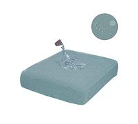 Surwin Copriseduta Divano Elasticizzato Universale, Pile Polare Impermeabile AntiGraffio Lavabile Protezione Cuscino del Divano Copricuscino del Divano Sedile del Divano (Azzurro,3 posti)