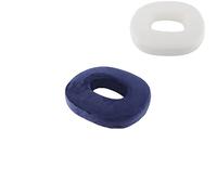 Surwin Cuscino Antidecubito Ciambella per Sedersi, Cuscino Ergonomico Sedia Ufficio Cuscino Memory Foam Sedia per Gravidanza, Emorroidi, Guidatore (38 cm,Blu)