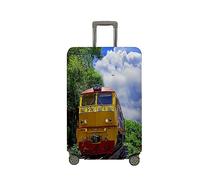 Surwin Modello di Treno 3D Elastica Proteggi Valigia Suitcase Luggage Cover Lavabile Coperchio di Protezione Antipolvere Copertura Viaggio Proteggi Bagagli Coprire (Cielo,L (26-28 pollici))