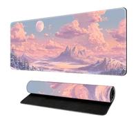 Surwin Tappetino per Mouse Grande Tappetini Mouses Gaming Tappetino Mouse da Tavolo xxl Stampa di Canyon Tappeti Mousepad Base in Gomma Antiscivolo (Giorno del giudizio,800x300mm)