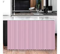 Surwin Tenda da Cucina Corta Tenda da Cucina Porta Finestra Tende dell'Armadio Antipolvere Oscuranti per Armadio da Cucina,Armadio,Bagno, Tenda mensole (W60xH90cm,Rosa)