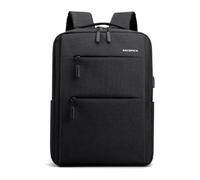 Surwin Zaino Porta PC 15.6 Pollici Impermeabile Business (Nero)
