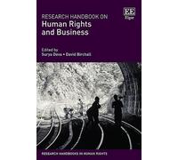 Surya Deva Research Handbook on Human Rights and Business (Copertina rigida)
