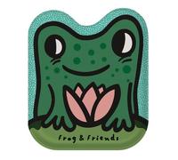 Surya Sajnani Frog & Friends (Libro impermeabile) Wee Gallery Shaped Bath Books