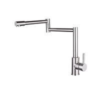 SUS304 Acciaio inossidabile 360 Ruota pieghevole Estendi monocomando Miscelatore acqua calda fredda Rubinetti Rubinetto lavello da cucina