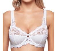 Susa 8008 Reggiseno, Semi-Velato, Bianco (Weiß 003), 85C, C Donna