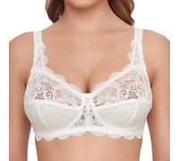 Susa BH ohne Bügel aus elastischer Spitze 7814 Latina Reggiseno, Champagner 002, 75B Donna