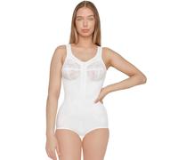 Susa Hosenkorselett Body, Weiß, 80 Donna