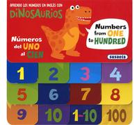 Susaeta Edicion Aprendo los números en inglés con dinosaurios (Apren (Tascabile)