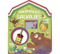 Susaeta Ediciones Animales salvajes (Libros con sonajero) (Tascabile)