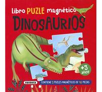 Susaeta Ediciones Kasandra Libro puzle magnético. Dinosaurios (Tascabile)