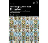 Susan B. Goldstein Teaching Culture and Psychology (Tascabile)
