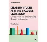 Susan Baglieri Disability Studies and the Inclusive Classroom (Tascabile)