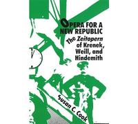 Susan C Cook Opera for a New Republic (Tascabile)