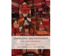 Susan Easton Christine Piper Sentencing and Punishment (Tascabile)