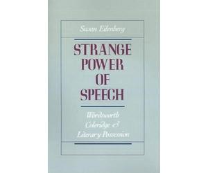 Susan Eilenberg Strange Power of Speech (Copertina rigida)